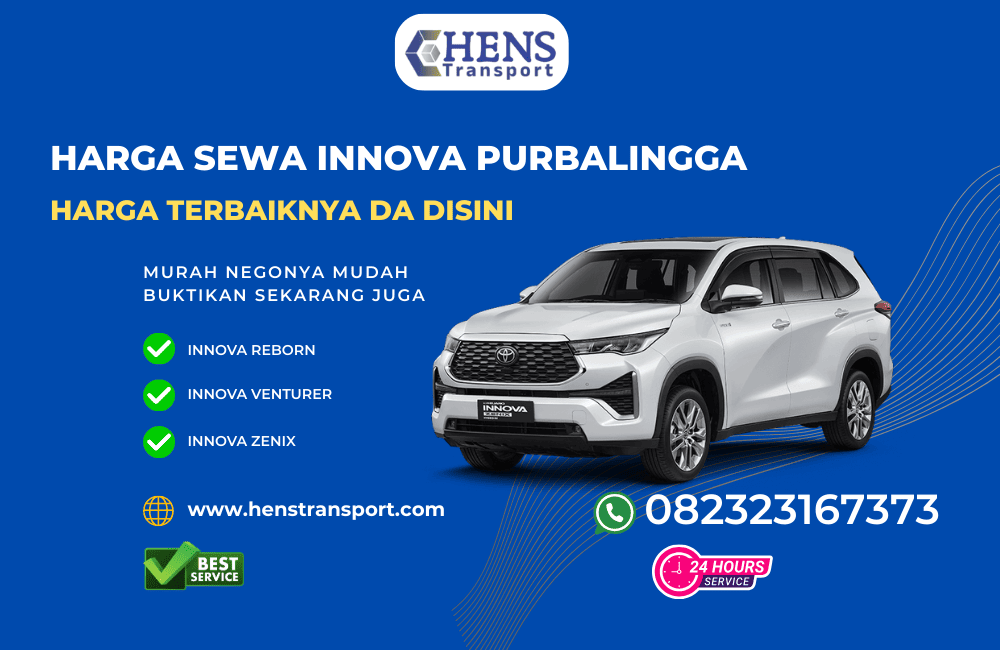 harga rental innova purbalingga terbaru