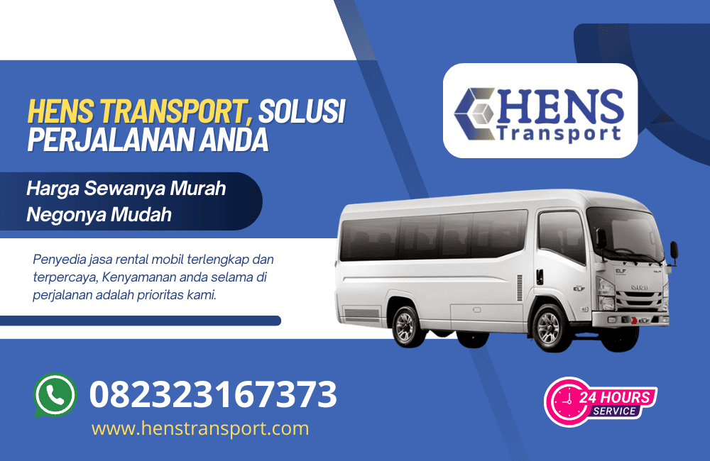 rental elf purbalingga hens transport