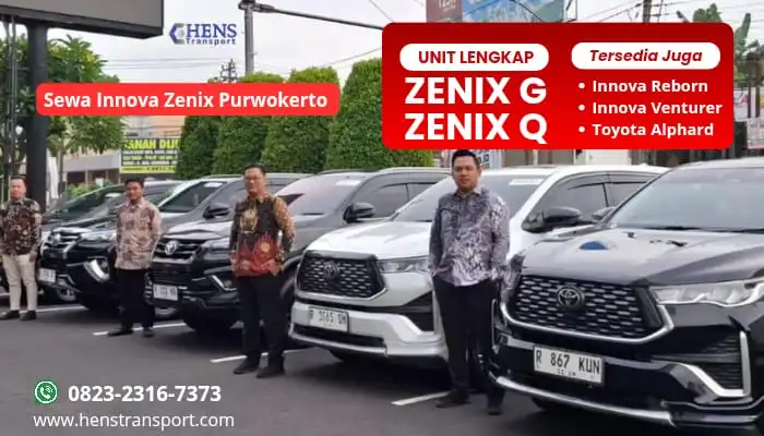 Rental Innova Zenix Purwokerto Lepas Kunci & Driver 4 Rental Innova Zenix Purwokerto terlengkap dari Hens Rental Mobil Purwokerto untuk perjalanan wisata, bisnis, dan keluarga.